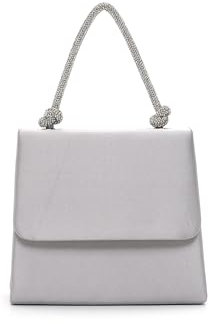 Tamaris Amalia Flap Handbag Silver