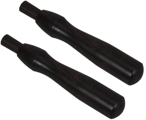 DIYEAH 2piezas Herramientas Para Fieltrar Aguja Mango De Sándalo Agujas Varilla De Madera Para Telar Manual