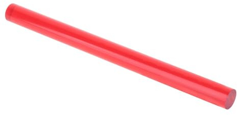 KiBcsLic Ersatz Acryl Queuehülse, Ersatzteile, DIY Komponente für Nine Ball Queues mit Großer Spitze, Massiver Stab, 14 Mm Durchmesser