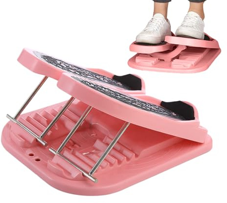 Walopola Allungatore per polpacci, inclinato, portatile, antiscivolo, 2 in 1, per allenamento a casa, yoga, palestra, fitness, ufficio, allenamento