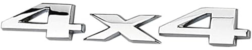 Chrome 4X4 Auto Auto Logo Decalcomania Emblema Adesivo per Dodge Ford Truck per Jeep Grand Cherokee Wrangler Compass Accessori Esterni