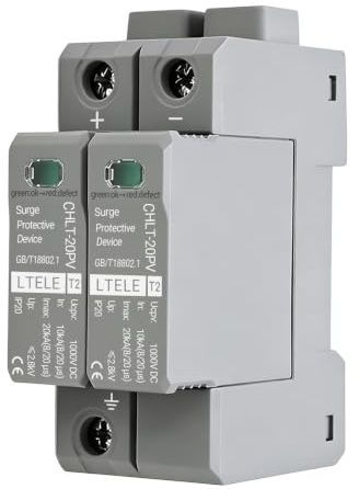 2P Surge Protective Device 1000V DC 20kA Surge Arrestor