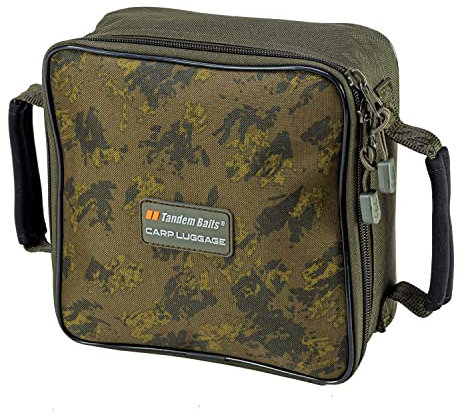 Tandem Baits Phantom Multi Angeltasche wasserdichte Tasche Karpfenzubehör-Angelkoffer Angelzubehör Umhängetasche Wasserfeste Tasche aus Duranylon für Bissanzeiger Boilies Köder Bleie Haken