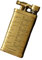 XOTAK Accendini da Pipa Multiuso, accendini, accendini antichi, accendini retrò, accendini a Ruota con Fiamma Morbida, accendini da Pipa (Color : Metallic)