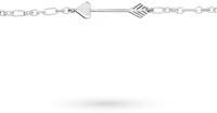Damiata Gioielli Bracciale Dodo Mariani in argento collezione Colpo di Fulmine, lunghezza 18 centimetri FB1/18