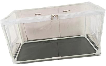 perfk Tente de Culture de Champignons, boîte de Sac, Mini Serre, Gain de Place, intérieur 20x10x10 Pouces, Couverture Transparente pour Enfants et Adultes,