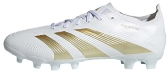 adidas Mens League Multi Ground Football Boots Firm White/Gold/White 9.5 UK