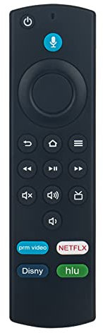 VINABTY Remplacement Télécommande vocale adapté pour Amazon Smart TVs Stick Lite, Smart TVs Stick (Gen 2 and Later), Smart TVs Stick 4K, Smart TVs Cube(1st Gen and Later), Smart TVs(3rd Gen)