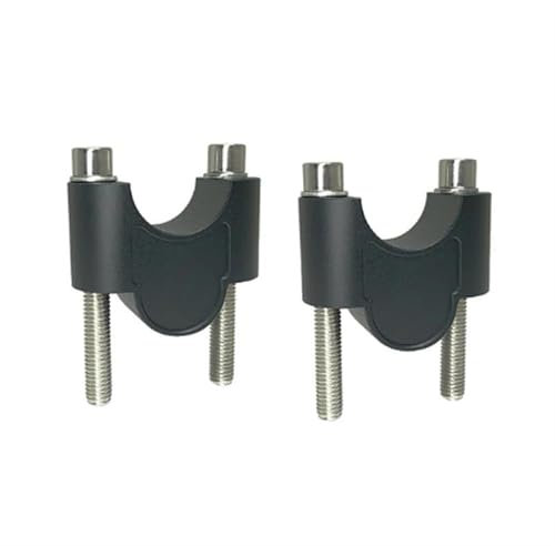 KCBHSH Lenkererhöhungen Motorradlenker-Riser-Lenkerhalterung, Griffklemme, Erhöhung, Riser-Lenker-Klemmenhalterung, 28 Mm, 1 1/8 Zoll, 22 Mm, 7/8 Zoll, Für MT07 MT09 Erhöhungsklemmen(Schwarz 28mm)