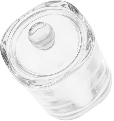 Alipis Tarro De Azúcar Grande De Vidrio Transparente Tapa Hermética, Recipiente Multifuncional De Cristal para Especias y Dulces, Adecuado para Almacenamiento Cocina y Organización De Baratijas