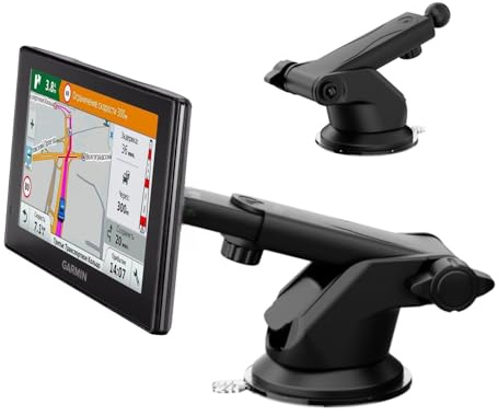 Epronic 17.2 mm Ball Joint Replacement Suction Cup Mount for Car Phone Holder Carplay Monitor GPS Suction Cup Mount for Garmin