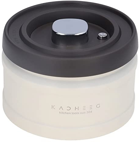 Latas de café sellado al vacío Capas de almacenamiento de café apilable de acero inoxidable de acero apilable de gran diámetro buen sellado para la oficina de cocina para el hogar (-3118220095811)