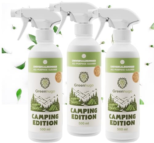 Greenhugo Öko Universalreiniger 500 ml – Veganer & umweltfreundlicher Allzweckreiniger für Küche, Bad & Camping – Camping Edition (3)