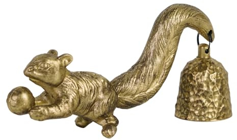 NIKKY HOME Candle Snuffer, Vintage Candle Extinguisher with Squirrel Decorative Metal Candle Snuffers with Long Handle Candles Accessory Candles Accessories Gift