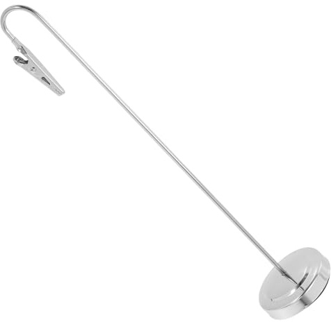 DIYEAH Eleganter Memo Klammerständer aus Metall mit Eisenclipverschluss Kompakter und Verformungsresistenter Notizhalter für Büro und Zuhause 20cm Goldfarben