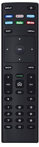 XRT136 Replace Remote Control fit for VIZIO Smart TV D50x-G9 D65x-G4 D55x-G1 D40f-G9 D43f-F1 D70-F3 V505-G9 D32h-F1 D24h-G9 E70-F3 D43-F1 V705-G3 P75-F1 D55x-G1 V405-G9 E75-F2 D32f-F1 D24f-F1