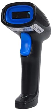 Barcode Scanner 1D Code, Wireless & USB, professioneller Handscanner kabellos & Barcodescanner USB zum Barcode Scannen, schneller Barcode-Scanner und Strichcode Laser, HDWR HD11