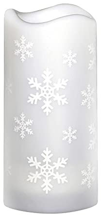 LED Projektionslampe Weihnachten, Kerzlichter LED Projektor Lichter mit Schneeflocke Schneemann Projektionslampe Teelichter USB Weihnachtslampe Deko für Halloween Weihnachten Ostern Geburtstag Party