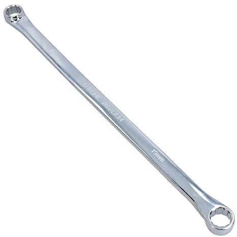 18mm + 19mm Metric Double Ended Ring Spanner Aviation Wrench 12 Sided