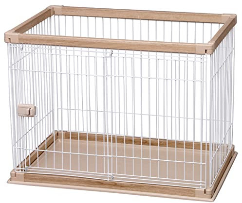 Pet Playpen - Dog Playpen Exercise Fence, Small Animal Cages With Door, Indoor/Outdoor DIY Metal Pet Fence, Portable Folding Safety Fence, for Puppy,Rabbit,Kitten (Size : 97 * 66 * 55cm)