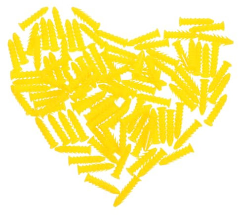 KONTONTY 100stücke Expansionschraube Kunststoff-schraubanker Selbstbohrend Für Trockenbau Wandanker Ohne Schrauben Türanker Für Diverse Wandmaterialien