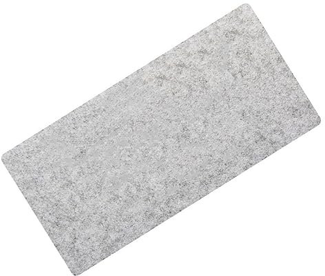 HOODANCOS Extended Non- Writing Mat for Gaming and Office Use Felt Mouse Pad Desk Protector for Mechanical Wireless and Optical Mice