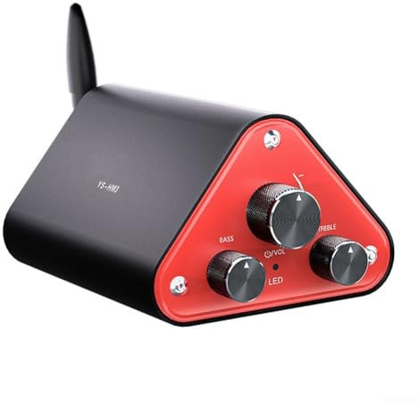 Blue-tooth Amplificatori di Potenza, Altoparlanti Torre HiFi 5.4, Ricevitore Audio Wireless 2 Canali Stereo Altoparlante Digitale Lettore Audio