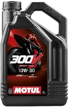 MOTUL Motoröl 10W-30 300V Vollsynthetiköl Synthetiköl Motor Öl API SL Racing/Road 4L