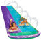 Smart-Planet Toboggan aquatique double XXL pour enfants extra stable – 482 cm x 145 cm – Circuit aquatique de jardin avec arroseur et raccord de tuyau