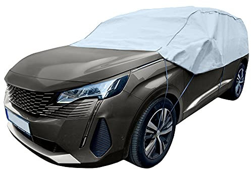 Halbgarage Winter SUV kompatibel mit Nissan Qashqai UV Schutz Auto Abdeckung