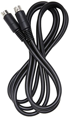 Pro Signal PSG00150 6 Pin Mini-DIN (PS/2) Plug to Plug Lead, 1.5m, Black