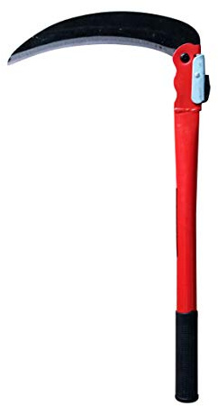 Feel Soon Retail Folding Steel Hand Sickle Gardening Farming Weed Remover Scythe Blade Cutter Grafting Knife Brush Cutter Hand Saws for Cutting Wood