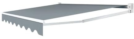 Toldo extensible manual 3.95 x 3 m