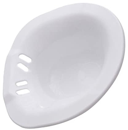 Cabilock Sitzbadebecken Für Frauen Intimbereich Becken Hockbecken Waschbecken Geeignet Für Toilettenformen Mit Ergonomischem Design Für Schnellere Genesung Und Linderung