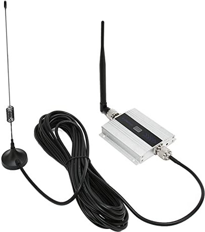 Repetidor Móvil, Amplificador de Señal de Teléfono Celular, Ajuste Automático de Frecuencia de Ganancia, Celda de Refuerzo de Celda de Extensor de Red, Llamadas de Voz Claras y Velocidades (EU)