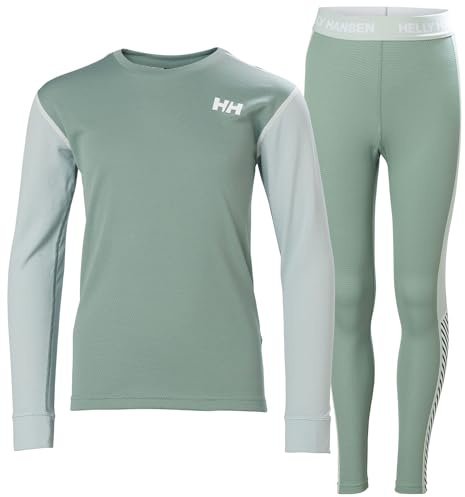 Helly Hansen Junior Unisexe Jr HH LIFA Active Set, Cactus, 10