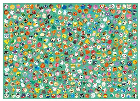 Ravensburger Puzzle 12000629 - Animal Crossing - 1000 Teile Puzzle für Erwachsene und Kinder ab 14 Jahren, Schwieriges Puzzle