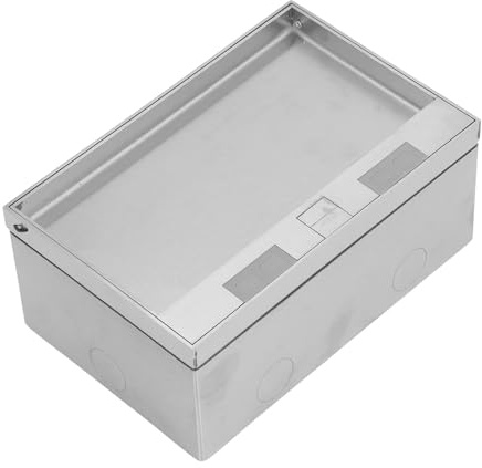 Caja Tomacorriente de Suelo Empotrada Retardante de Llama Flexible Kit de Acero Inoxidable 4KW con 2 Puertos USB Estándar de la UE AC250V