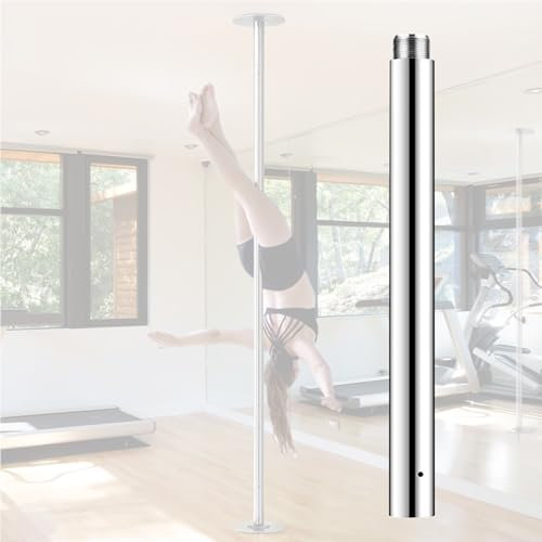 CUTPOIY 360° drehbarer Pole-Tanzstock, 2,2 m – 2,7 m, Profi-Ausrüstung, Fitness-Stangen-Set für Pole Dance Studio, optionales Verlängerungszubehör 12,5/25/50/100 cm (12,5 cm Verlängerungsrohr)