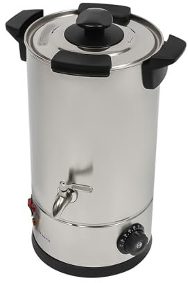 PINYELIN 10 l, pentola elettrica grande per fusione di cera, in acciaio inox, 30 – 110 °C, temperatura regolabile