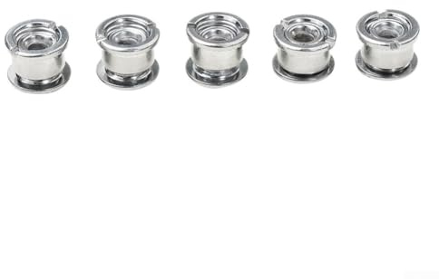 Viti per corona in acciaio inox, 10 pezzi, per mountain bike, perfette per vari tipi di corona (C singolo)