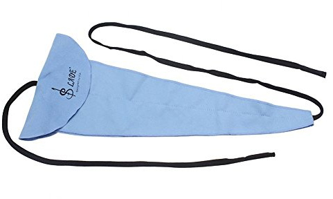 Saxophone Cleaning Cloth, Durable Fiber Sax Clarinet Flute Pull Through Cleaning Cloth Tool for Tube Inside Clean (Blue)