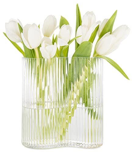 MOLIMAO Footprint Glasvase (transparent)