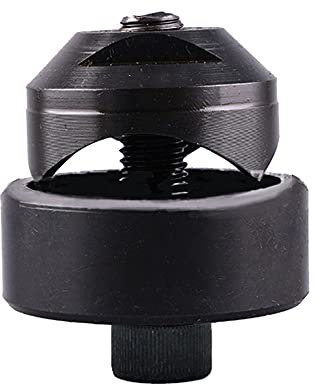 SagaSave - Perforatore per lamiera da 45 mm (16-50 mm), con fresa esagonale interna in metallo, per Q.Max, piastre in acciaio, acciaio inossidabile