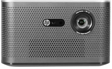 HP Projector MP2000 PRO, 1080P, 1500 LED / 650 ANSI Lumen, kabellose Konnektivität, Autofokus, Premier Sound, Bluetooth – ideal für Business, Bildung und Unterhaltung