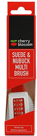 Cherry Blossom Suede & Nubuck Multi Brush | Footwear brush restores the appearance of suede and nubuck shoes