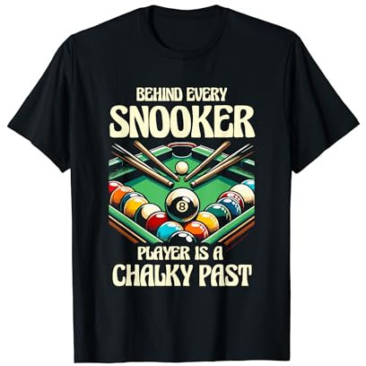 Hinter jedem Snooker-Spieler steckt ein kalkhaltiger T-Shirt