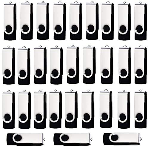 lcwamy USB-Flash-Laufwerk, 128 MB, 100 Stück, schwenkbar, 128 MB USB-Stick, 100 Stück, USB 2.0, 128 MB USB-Stick