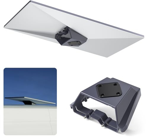 EDUP HOME Starlink Gen 3 Mount - Star Link V3 Roof Mount Premium Heavy Duty Starlink Internet Kit Satellite Flat Standard Dishy Mounting Kit for RV, Boat, Wood, Vehicle Rails