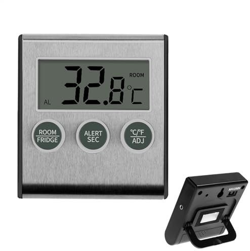 Indicador de temperatura del frigorífico, monitor de temperatura de congelación, pantalla digital, termostato fiable para frigorífico, control de temperatura eficiente para la conservación de